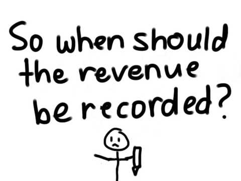Revenue recognition principle
