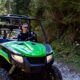 SxS navigating an rugged off-road terrain.