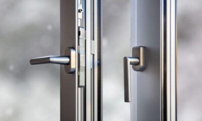 Modern, high-performance doors with sleek handles, showcasing durability and precision in design.