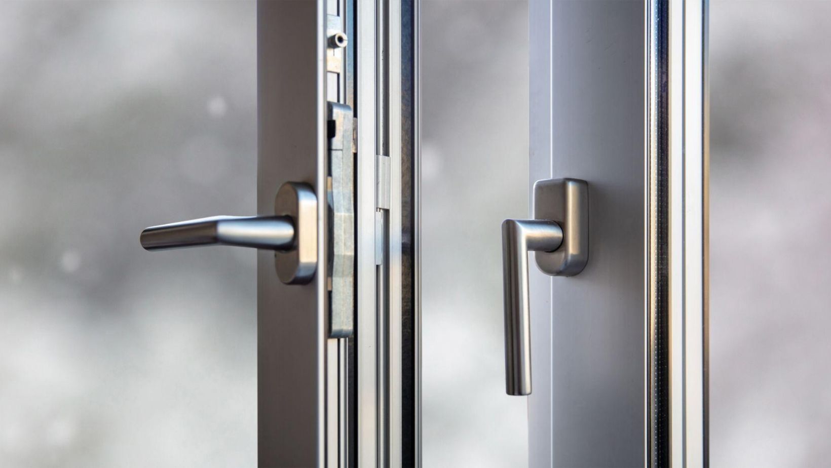 Modern, high-performance doors with sleek handles, showcasing durability and precision in design.