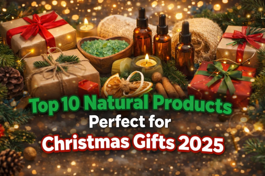 10 natural products perfect for christmas gifts 2025