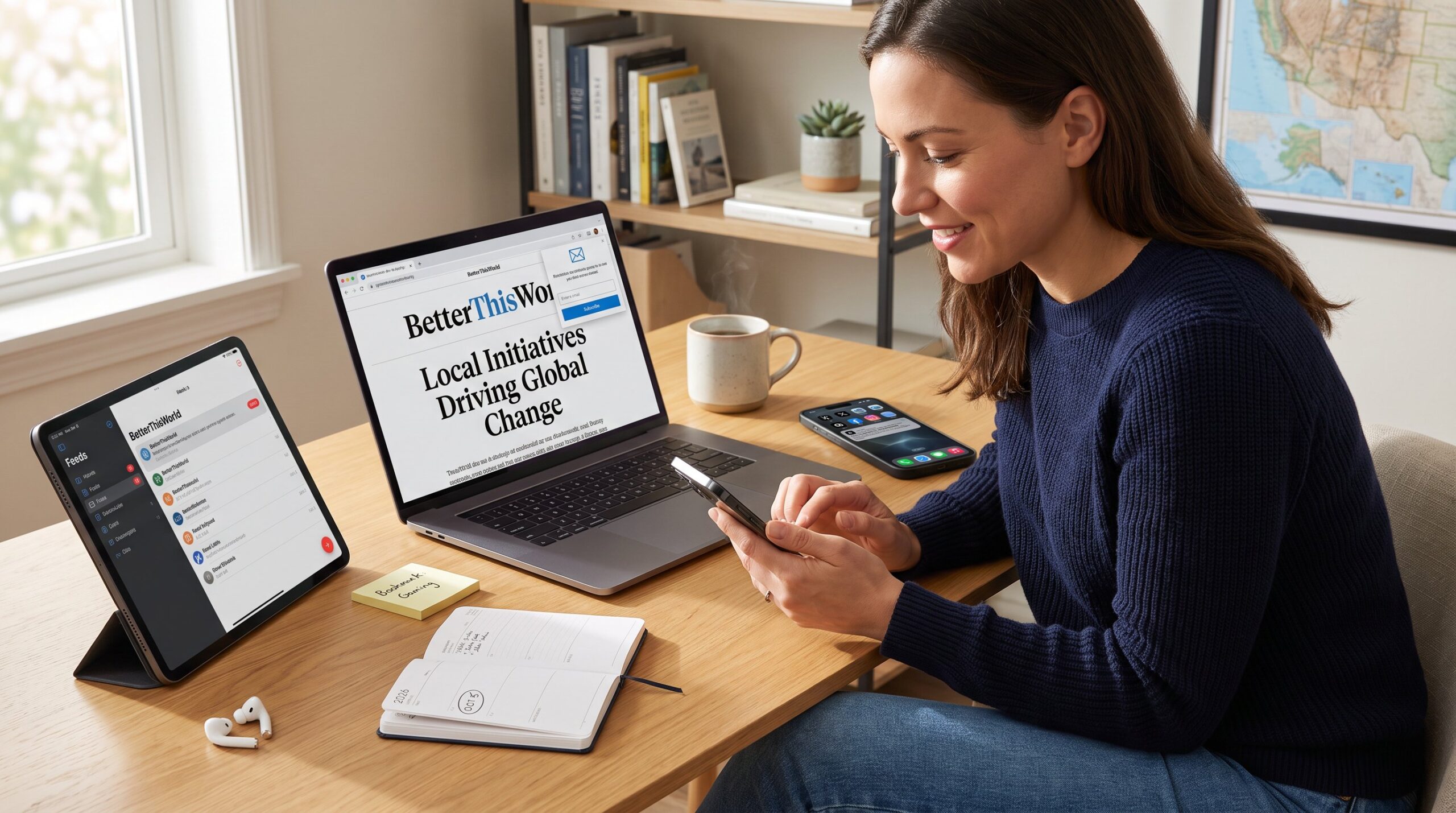 Ways to Keep Up with New BetterThisWorld Stories